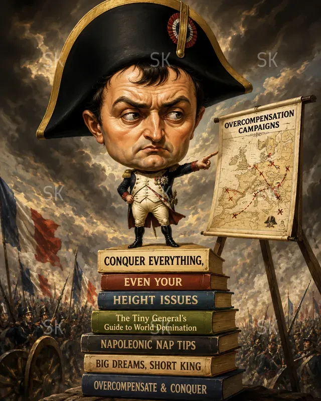 Cinematic Famous People Caricatures