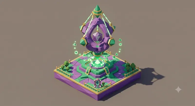 Low Poly Isometric Dioramas 3D