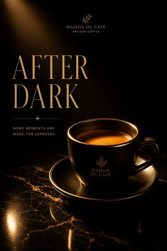 Premium Coffee Ad Campaigns