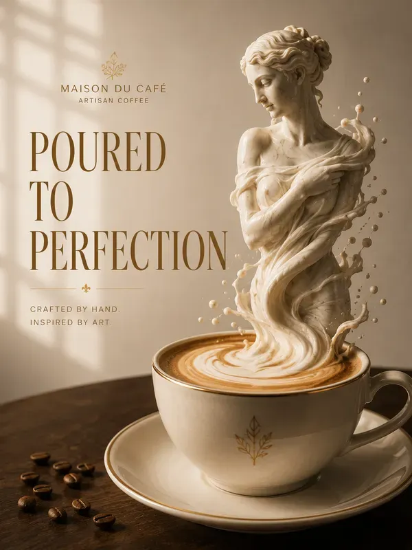Premium Coffee Ad Campaigns