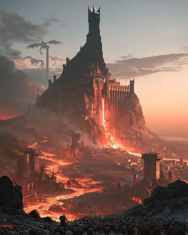 Mythic Fantasy Oil Masterpieces