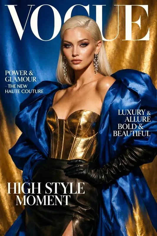 Luxury Fashion Magazine Covers