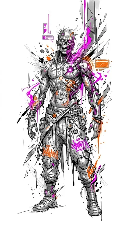 Adaptive Graffiti Portraits