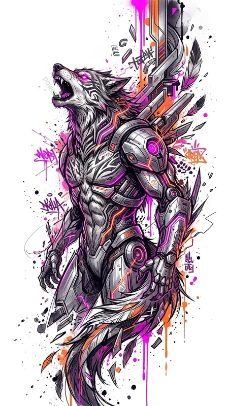 Adaptive Graffiti Portraits