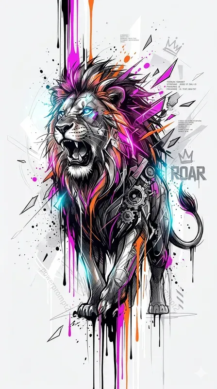 Adaptive Graffiti Portraits
