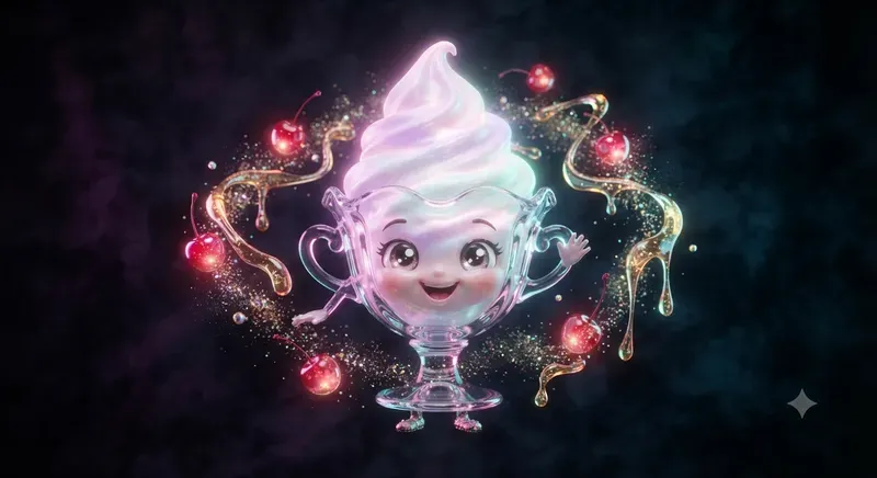 Magical 3D Dessert Mascots