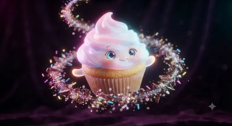 Magical 3D Dessert Mascots