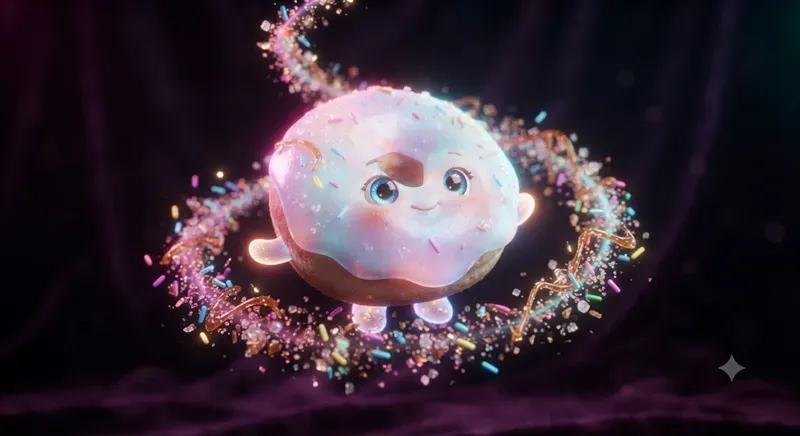 Magical 3D Dessert Mascots