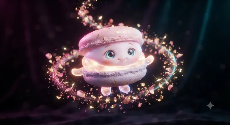 Magical 3D Dessert Mascots