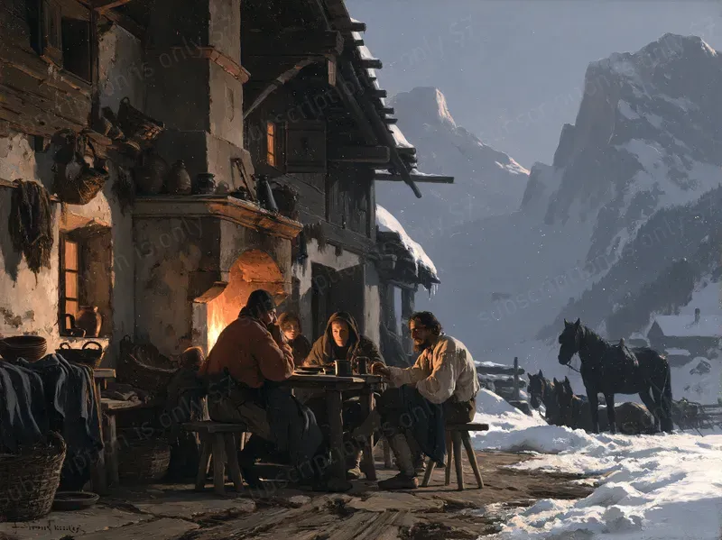 Painted Lives Of Old Europe