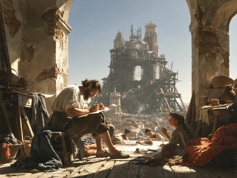 Painted Lives Of Old Europe