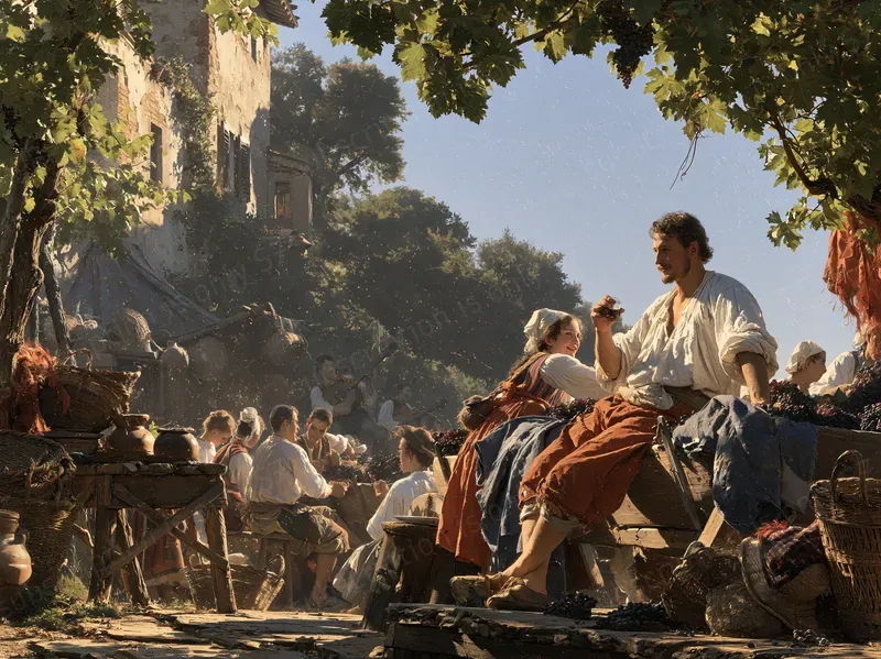 Painted Lives Of Old Europe