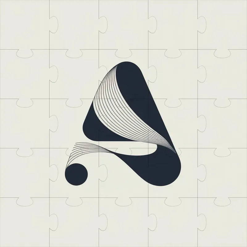 Abstract Luxury Letter Logo Designs