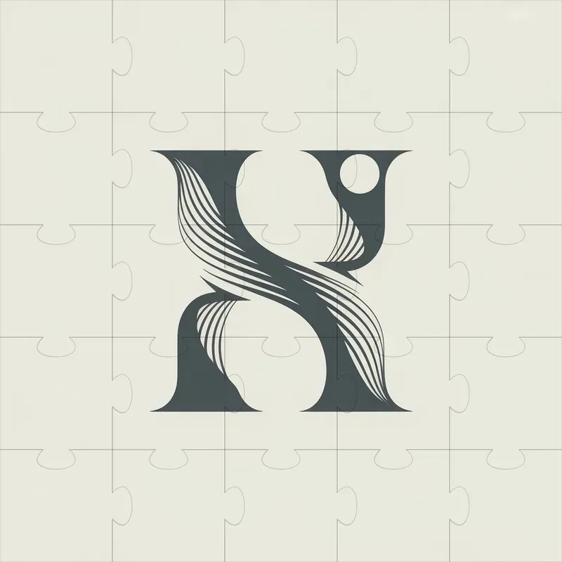 Abstract Luxury Letter Logo Designs