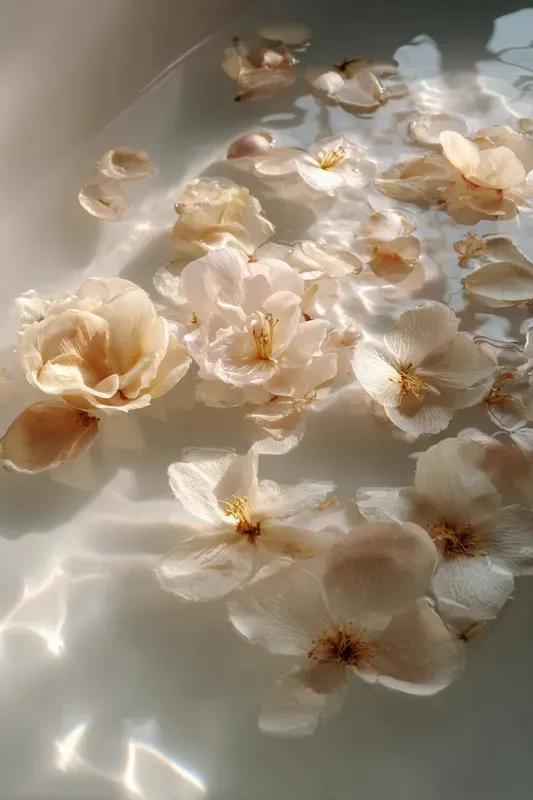 Ethereal White Marble Editorial Scenes