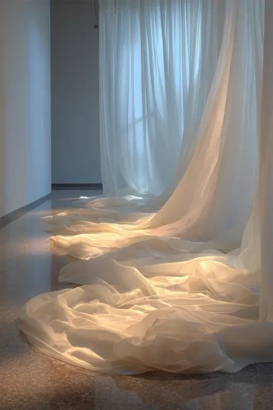 Ethereal White Marble Editorial Scenes