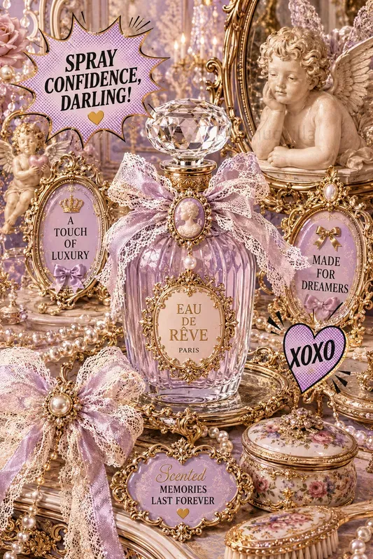 Rococo Coquette Pop Art Posters
