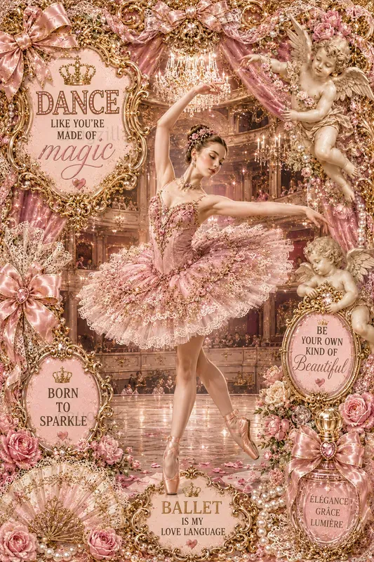 Rococo Coquette Pop Art Posters