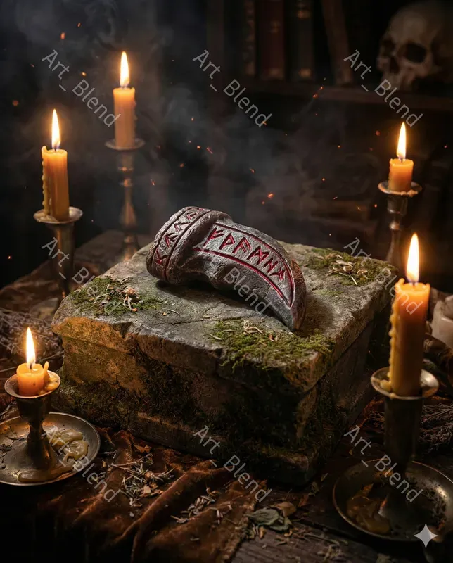 Dark Gothic Ritual Still Lifes