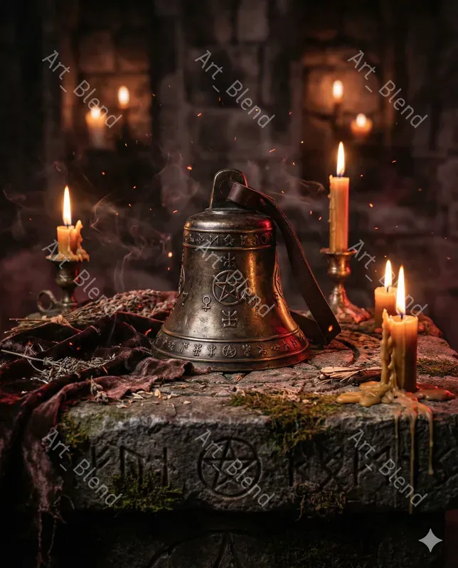Dark Gothic Ritual Still Lifes
