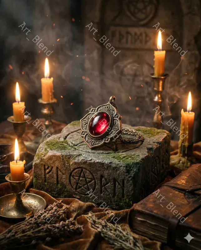 Dark Gothic Ritual Still Lifes