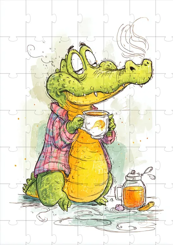 Playful Cartoon Life Scenes