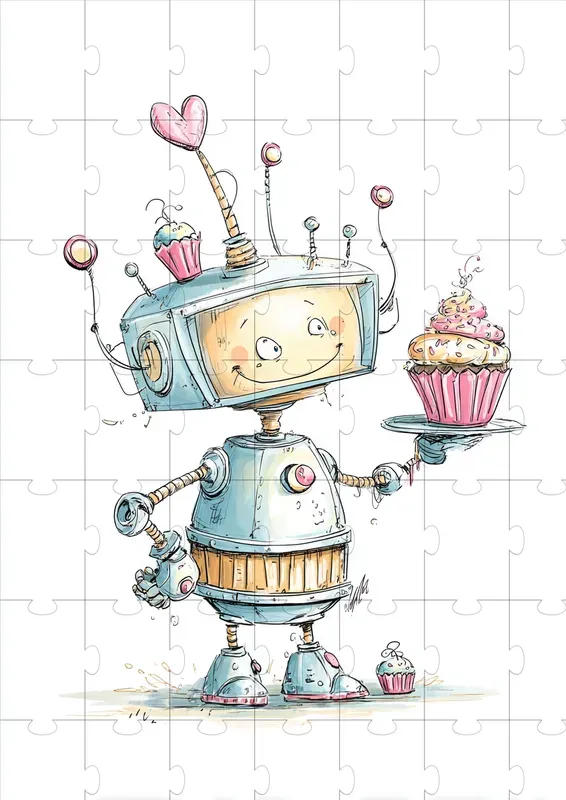 Playful Cartoon Life Scenes