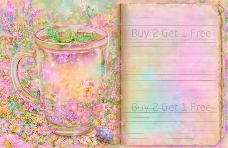 Gnome Girl Double Pages