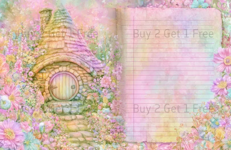Gnome Girl Double Pages