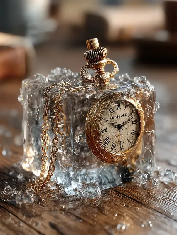 Lost Objects In Ice