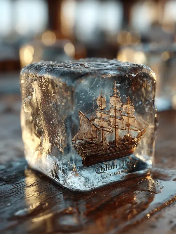 Lost Objects In Ice