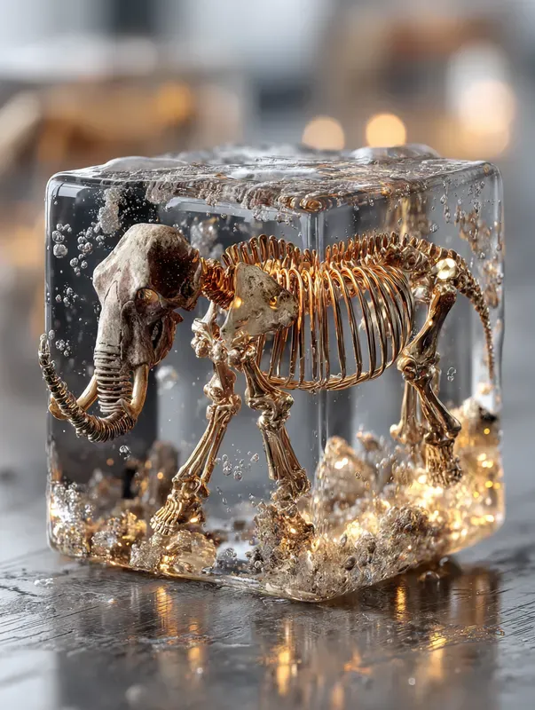 Lost Objects In Ice