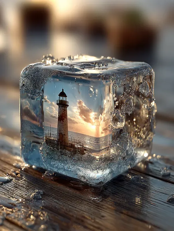 Lost Objects In Ice