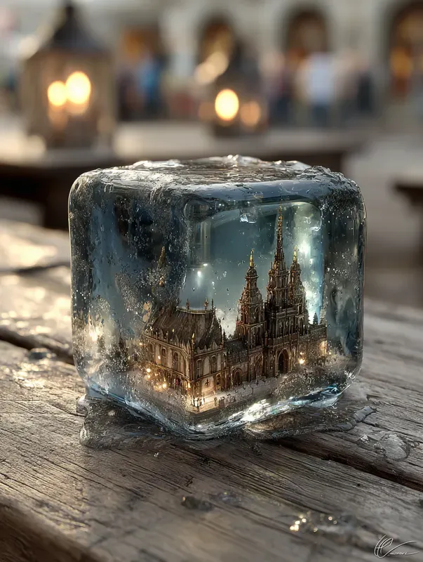 Lost Objects In Ice