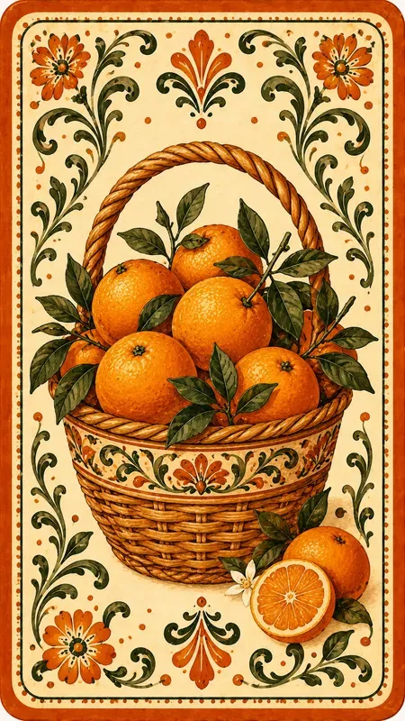 Spanish Folk Art Mini Card Illustrations