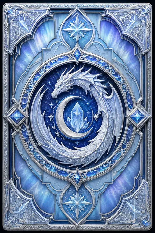 Fantasy Card Back Crest Studios