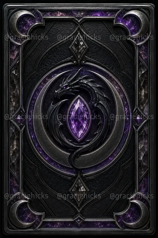 Fantasy Card Back Crest Studios