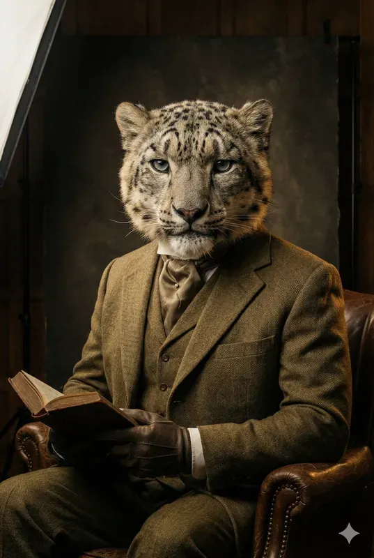 Vintage Anthro Portraits