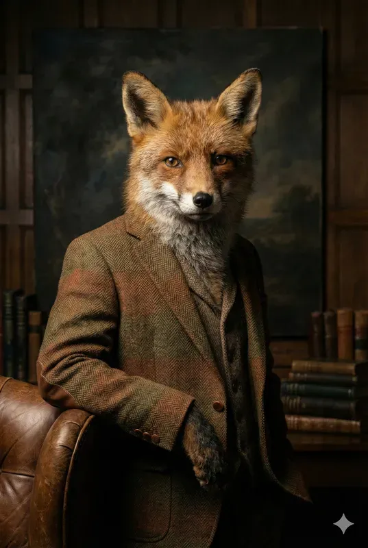 Vintage Anthro Portraits
