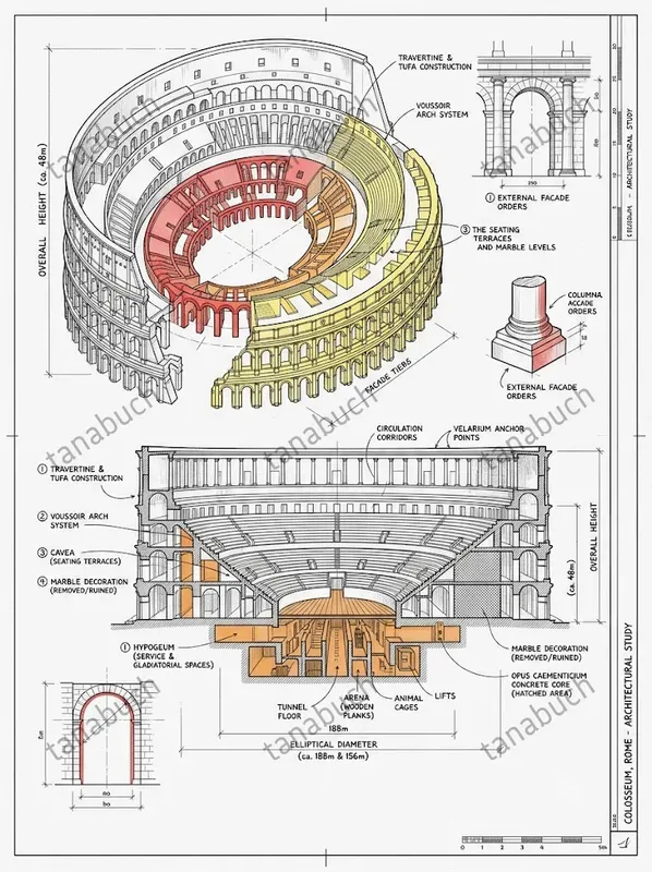 Technical Architectural Study Drawings