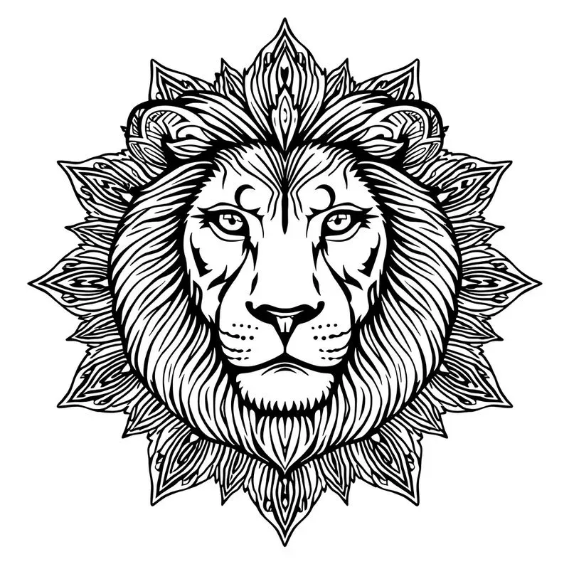 Professional Animal Mandala Coloring Pages