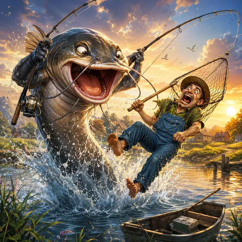 Epic Reverse Fishing Chaos