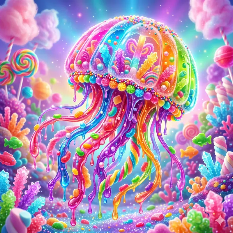 Whimsical Sugar Mythology Creatures