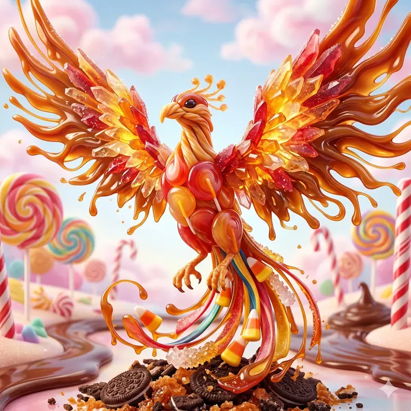 Whimsical Sugar Mythology Creatures