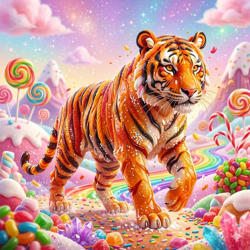 Whimsical Sugar Mythology Creatures