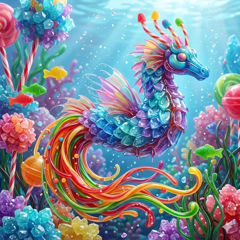 Whimsical Sugar Mythology Creatures