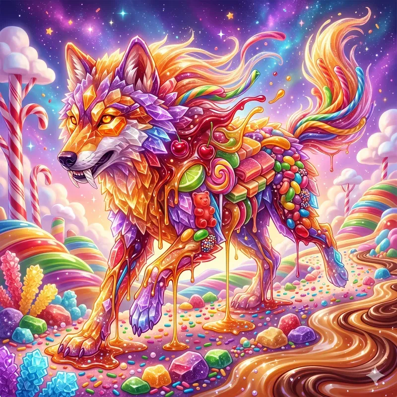 Whimsical Sugar Mythology Creatures