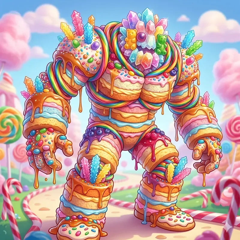Whimsical Sugar Mythology Creatures