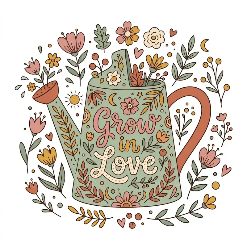 Cute Mom Quote Illustrations