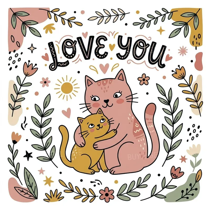 Cute Mom Quote Illustrations